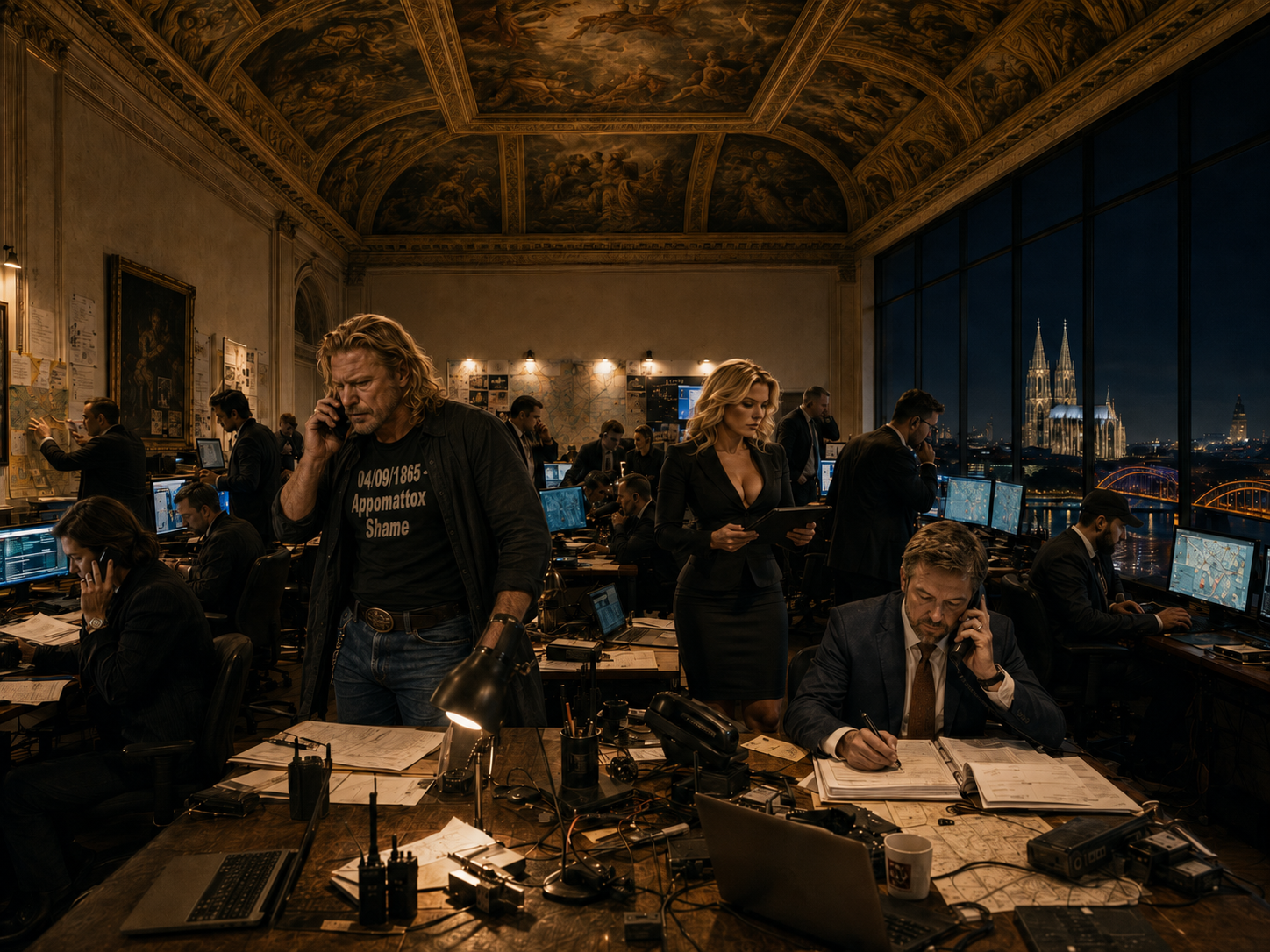 Der Krisensalon der Domäne im Triangle